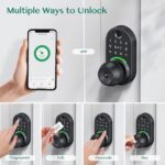 Keypad Smart Door Lock with Knob, Yamiry Keyless Entry Digital Lock with Handle,... - Image 3