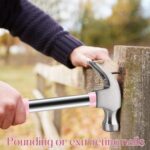 8oz Hammer, 2-Piece Small Claw Hammer & Rubber Mallet Hammer Mini Hammer Set(Pin... - Image 7