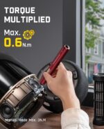 Fanttik E2 Ultra Electric Screwdriver, 0.6N.m Mini Screwdriver Set, 50 Magnetic ... - Image 3