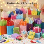 3 Otters 150 Sheets Tissue Paper, 14x20 Inch Tissue Paper for Gift Bags 30 Color... - Image 3