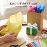 3 Otters 150 Sheets Tissue Paper, 14x20 Inch Tissue Paper for Gift Bags 30 Color... - Image 6