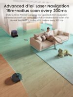 Lefant Robot Vacuum and Mop, 23,000Pa Suction,All-in-One, 120-Day Self-Emptying,... - Image 11
