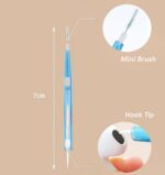 5pcs Cell Phone Cleaning Kit Dual Side Multifunction Tools Anti-Clogging Nylon B... - Image 7