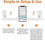 Amazon Basics Smart Plug Power Strip with 6 Individually Controlled Outlets and ... - Image 5