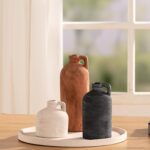 Ceramic Vase Home Table Decor - Flower Vase Set of 3 Living Room Kitchen Decorat... - Image 8