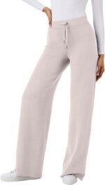 XIEERDUO Lounge Sets For Women 2025 Half Zip Sweatshirt And Wide Leg Sweatpant 2... - Image 7