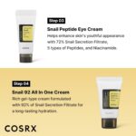 COSRX All About Snail Mucin Korean Skin Care Set, Mini Travel Essentials, Travel... - Image 6