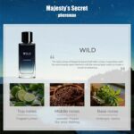 MAJESTY'S SECRET PHEROMAX Wild Eau de Parfum Cologne for Men, 50ml Oriental Foug... - Image 4