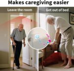 Bed Sensor Alarm and Fall Prevention for Elderly, Motion Sensor Alarm with 60 Me... - Image 4