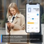 TP-Link Tapo Matter Smart Dimmer Switch: Voice Control w/Siri, Alexa & Google As... - Image 9