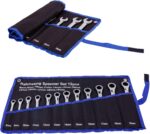 Qnkaa Ratchet Spanner Set Combination Wrench 12 Piece Metric Sizes from 8mm to 1... - Image 7