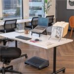 Fellowes Workstation 3" Letter Desk Tray Organizer, Wire, Black (60112) - Image 3