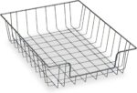Fellowes Workstation 3" Letter Desk Tray Organizer, Wire, Black (60112) - Image 4