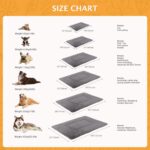 Reversible Dog Bed Mat with Plush and Corn Velvet,Soft Warm Pet Cushion, Dual Pu... - Image 4