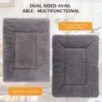 Reversible Dog Bed Mat with Plush and Corn Velvet,Soft Warm Pet Cushion, Dual Pu... - Image 6