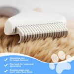 Pet Steam Brush for Dog & Cat - 3-in-1 Steam Grooming Slicker Brush & Undercoat ... - Image 6