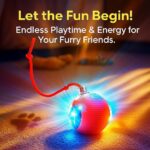 Purrmitive 2026 Durable Interactive Cat Toys for Indoor Cats, Dog Toys Ball, Rol... - Image 3