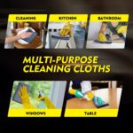 HOMEXCEL Microfiber Cleaning Cloth 12 Pack, 12.5 x 12.5 inch Microfiber Towels f... - Image 10