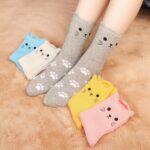Jeasona Cute Cat Gifts for Women Animal Socks Wife Mom Girlfriend Daughter - Image 3