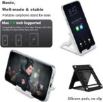 Kemoxan 2 Pack Portable Cell Phone Stand Holder for Desk, Foldable Pocket-Sized ... - Image 3