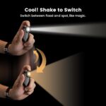 LOOPDOT EDC Flashlight – Rechargeable Small and Powerful LED Flashlight with RGB... - Image 6