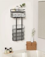 Aetyord Towel Racks for Bathroom 31inch Wall Mounted Towel Rack,Floating Shelf w... - Image 8