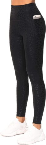 THE GYM PEOPLE Tummy Control Workout Leggings with Pockets High Waist Athletic Y... - Image 4