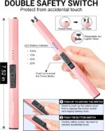 FUKKUDA Electric Candle Lighter with Safety Switch - USB Rechargeable Windproof ... - Image 6