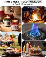 FUKKUDA Electric Candle Lighter with Safety Switch - USB Rechargeable Windproof ... - Image 8