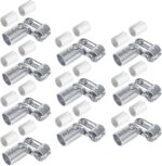 10 Sets Adjustable Pivot Angle Pipe Fittings Connector, Fits 3/4" EMT Conduit wi... - Image 7