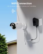 Hiseeu 4K Home Security Camera System, 24/7 Recording, 16CH NVR Kit, Corded Powe... - Image 3