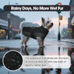 QBLEEV Warm Dog Jacket - Reflective, Adjustable Winter Coat with Turtleneck for ... - Image 5