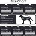 QBLEEV Warm Dog Jacket - Reflective, Adjustable Winter Coat with Turtleneck for ... - Image 6