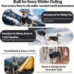 QBLEEV Warm Dog Jacket - Reflective, Adjustable Winter Coat with Turtleneck for ... - Image 8