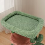 AIWIKIDE 37.4" Cactus Cat Tree Tower with Twin Cat Condos for Indoor Cats, All-i... - Image 4