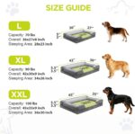Waterproof Orthopedic Dog Bed for Extra Large Sized Dogs | Memory Foam Pet Bed S... - Image 5
