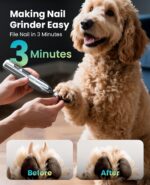oneisall Dog Clippers for Grooming Thick/Heavy Coats, 4-in-1 Dog Grooming Kit Lo... - Image 7