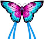 Butterfly Kites for Kids & Adults, Easy to Fly Design with Long Tail for Stabili... - Image 9