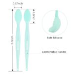 Lip Scrub Brush,Double-Sided Silicone Exfoliating Lip Brush Tool for Smoother an... - Image 7