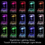 3D Rose Crystal Nightlight,Perfect Mothers Day Gifts for Wife Her Mom from Daugh... - Image 3