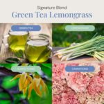 Green Tea & Lemongrass Aroma Oil, Essential Oils Blend for Diffusers & Scent Mac... - Image 4
