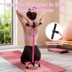 6-Tube Pedal Resistance Band for Women,Fixed High Resistance Foot Pedal Exercise... - Image 4