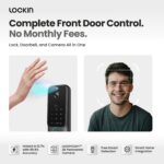 Lockin Venoris Plus - All-in-One Smart Lock for Front Door - Palm Vein & Fingerp... - Image 3