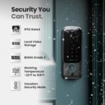 Lockin Venoris Plus - All-in-One Smart Lock for Front Door - Palm Vein & Fingerp... - Image 8