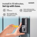 Lockin Venoris Plus - All-in-One Smart Lock for Front Door - Palm Vein & Fingerp... - Image 9