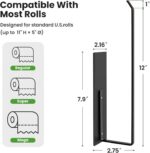 Paper Towel Holder, Magnetic Paper Towel Holder for Fridge, Toilet Paper Roll Ho... - Image 4
