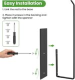 Paper Towel Holder, Magnetic Paper Towel Holder for Fridge, Toilet Paper Roll Ho... - Image 7