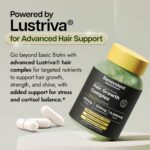Benevolent Lustriva Hair Growth Supplement – Advanced Hair Vitamins with Keratin... - Image 4