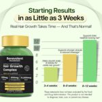 Benevolent Lustriva Hair Growth Supplement – Advanced Hair Vitamins with Keratin... - Image 7