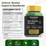 Benevolent Lustriva Hair Growth Supplement – Advanced Hair Vitamins with Keratin... - Image 10